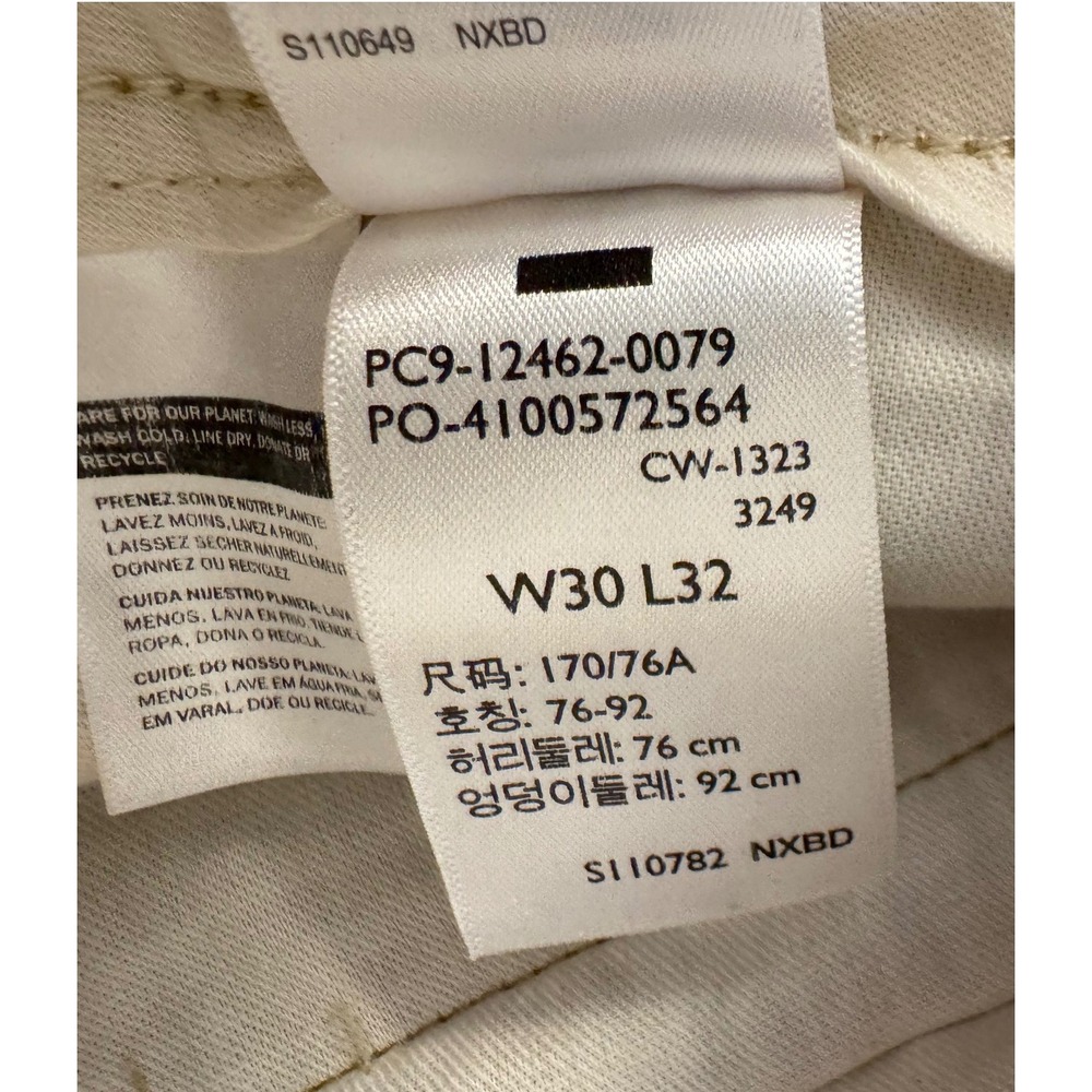 Levi Ace Cargo Pants Men 32x30 Khaki Relaxed Tapered Cotton NEW - Picture 5 of 10